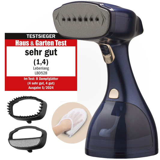 Lebenlang Kledingstomer - 1500W - 300 ml - Handschoen - Blauw