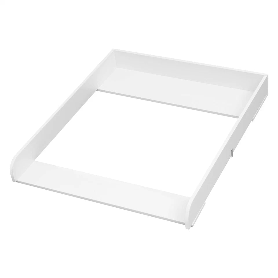 Woltu Aankleedkussen - Opzet - 80 x 70 x 10 cm - MDF - Wit - Babytafel