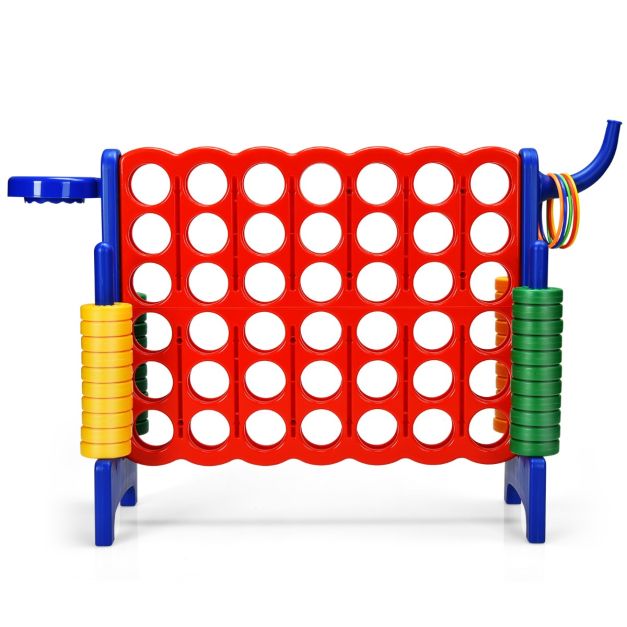 Coast Vier Op Een Rij Speelset - Extra Groot - 74 cm Hoog - Blauw