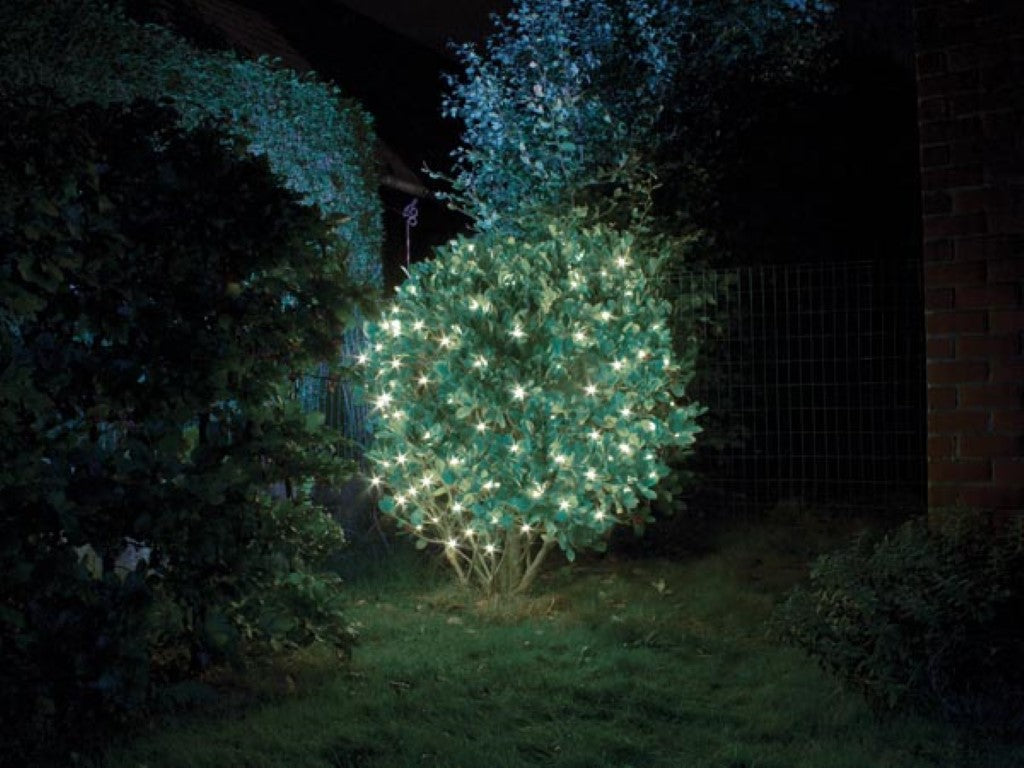 Light Creations Smart Netlight Led – Voorzien Van Geïntegreerde Timer En Spatwaterdichte Batterijdoos En Drie Modulatoranimaties – Voor Binnen En Buiten – Koudwit En Groen Kunststof – 120 x 120 cm