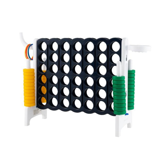 Coast Vier Op Een Rij Speelset - Extra Groot - 74 cm Hoog - Wit
