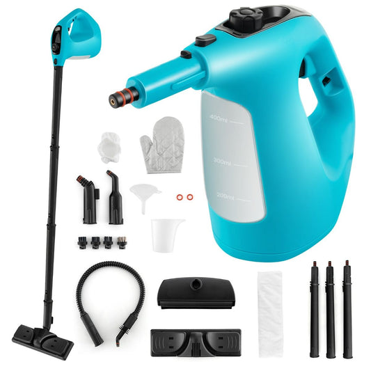 Coast Stoomreiniger - Draagbaar - 1400W - Incl. Accessoires - Blauw