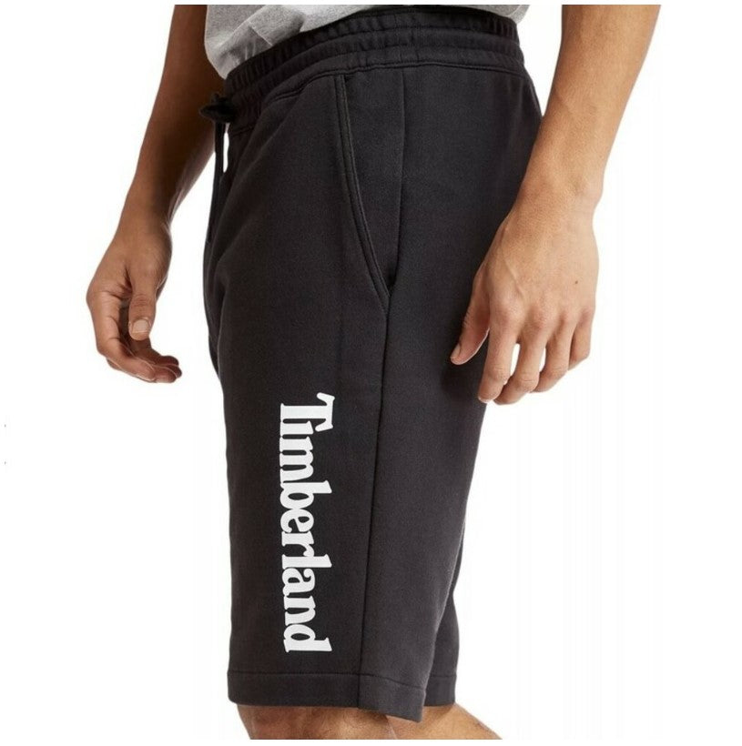 Timberland - S - Korte broek met logo - Zwart