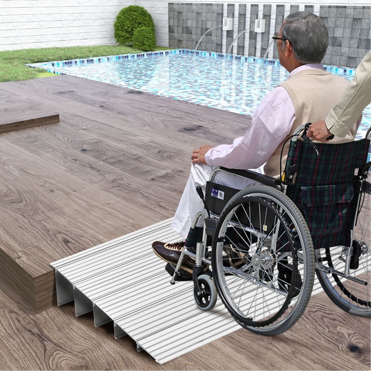 Coast Drempeloploop - In Hoogte Verstelbaar - Stevig Aluminium Frame - Antislip Oppervlak - 317 kg Draagvermogen