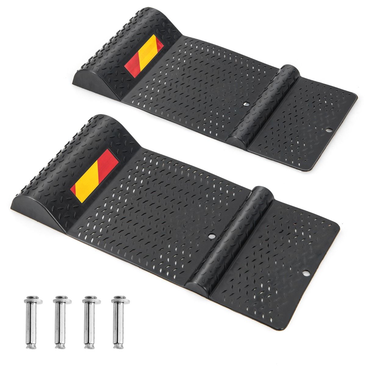 Coast Parkeermat - 53 x 26 x 5 cm - Zwart - 2 Stuks