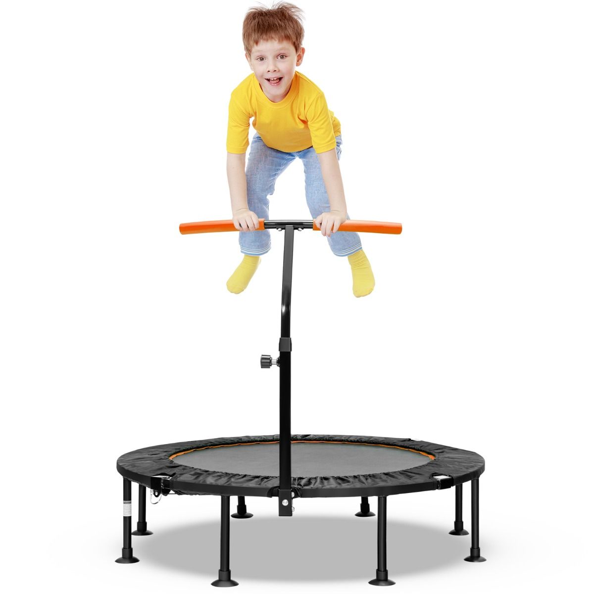 Coast Mini Trampoline met Verstelbare Handvat - Tot 100kg - Ø117cm