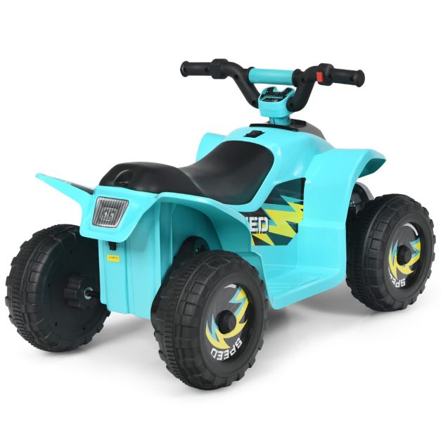 Coast Kinderquad – Achteruit Rijden – 6 V – max. 30 kg – 73 x 40 x 44,5 cm – Blauw