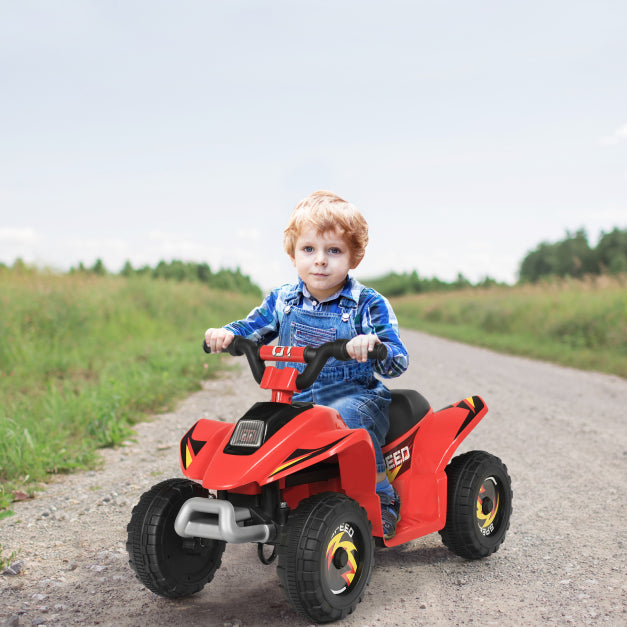 Coast 6V Elektro Kinderquad Mini Elektroquad Kinderauto 73 x 40 x 44,5 cm rood