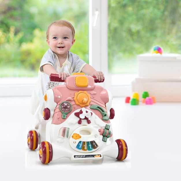 Coast - Babyloopstoel - 46 x 46 x 46 cm - Roze