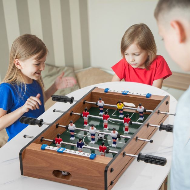 Coast Mini-Tafelvoetbaltafel - Voor Kinderen - 51 x 31 x9 cm