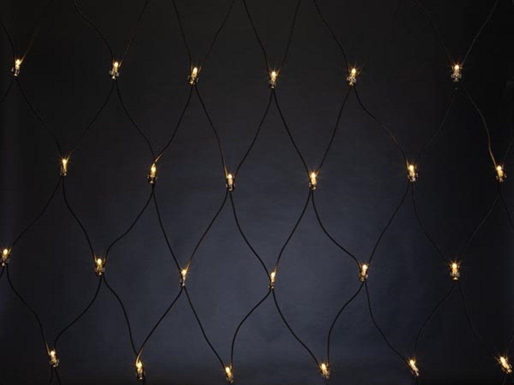 Vellight SUBRA lichtnet 2x2 m, warmwit, energiezuinig & geschikt voor binnen en buiten, ideaal voor feesten, decoratie en kerst