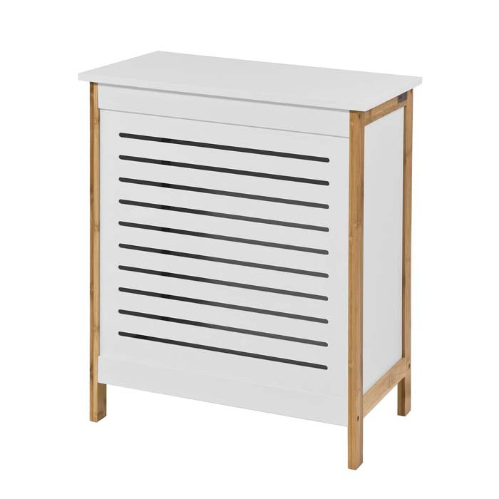 SoBuy Wasmand - wit - 50x30x60 cm