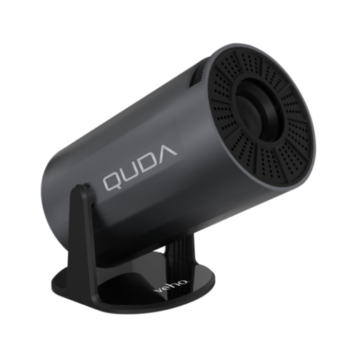 Veho Quda ROHM Portable Projector – luidsprekeruitgang 3w – usb-opslag 1 TB - 90 x90x193 mm – Gewicht 840g