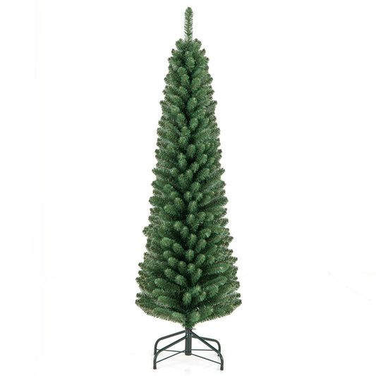 Coast Kunstkerstboom - Groen - 150 cm - Weelderige Takken met Vormgeheugendraad en Stabiele Metalen Basis