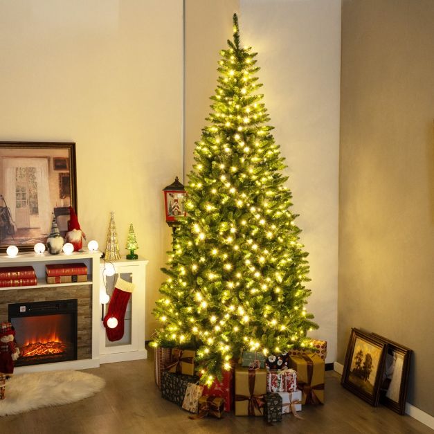Coast Kerstboom - LED - 270° Hoekontwerp - 1137 Takuiteinden - PVC & Metaal - 240x112cm - Groen