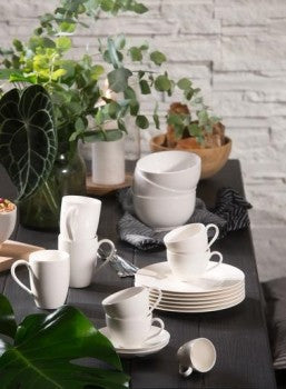 Villeroy & Boch vivo Koffiekopje – Premium porselein, 130 ml – 11 x 7,7 x 6,9 cm – Wit