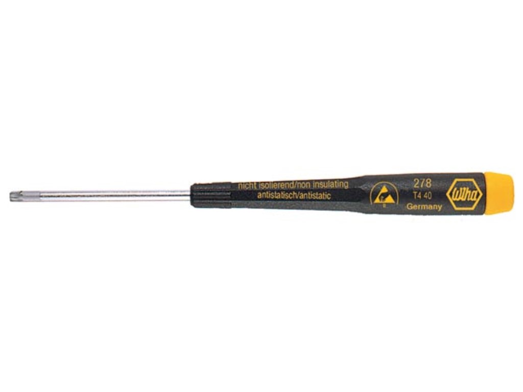 ESD PRECISIESCHROEVENDRAAIER - TORX T4 x 40mm
