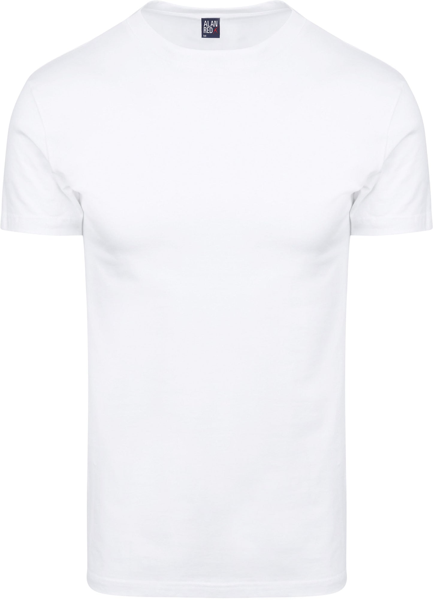 Alan Red - 4x T-Shirt - Heren - Derby White - Maat M