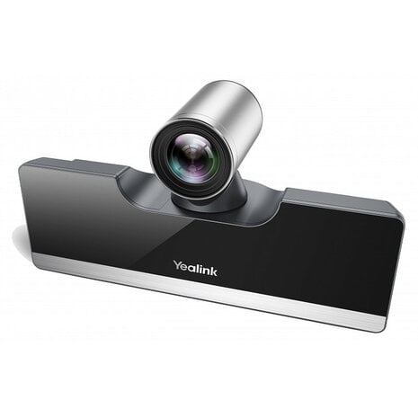 Yealink - Video Conferencing Kit VDK500 - Full HD & 5x Optische Zoom - Met Draadloze Micpods & WPP20 Wireless Pod - Metaal & Kunststof - Zilver & Zwart