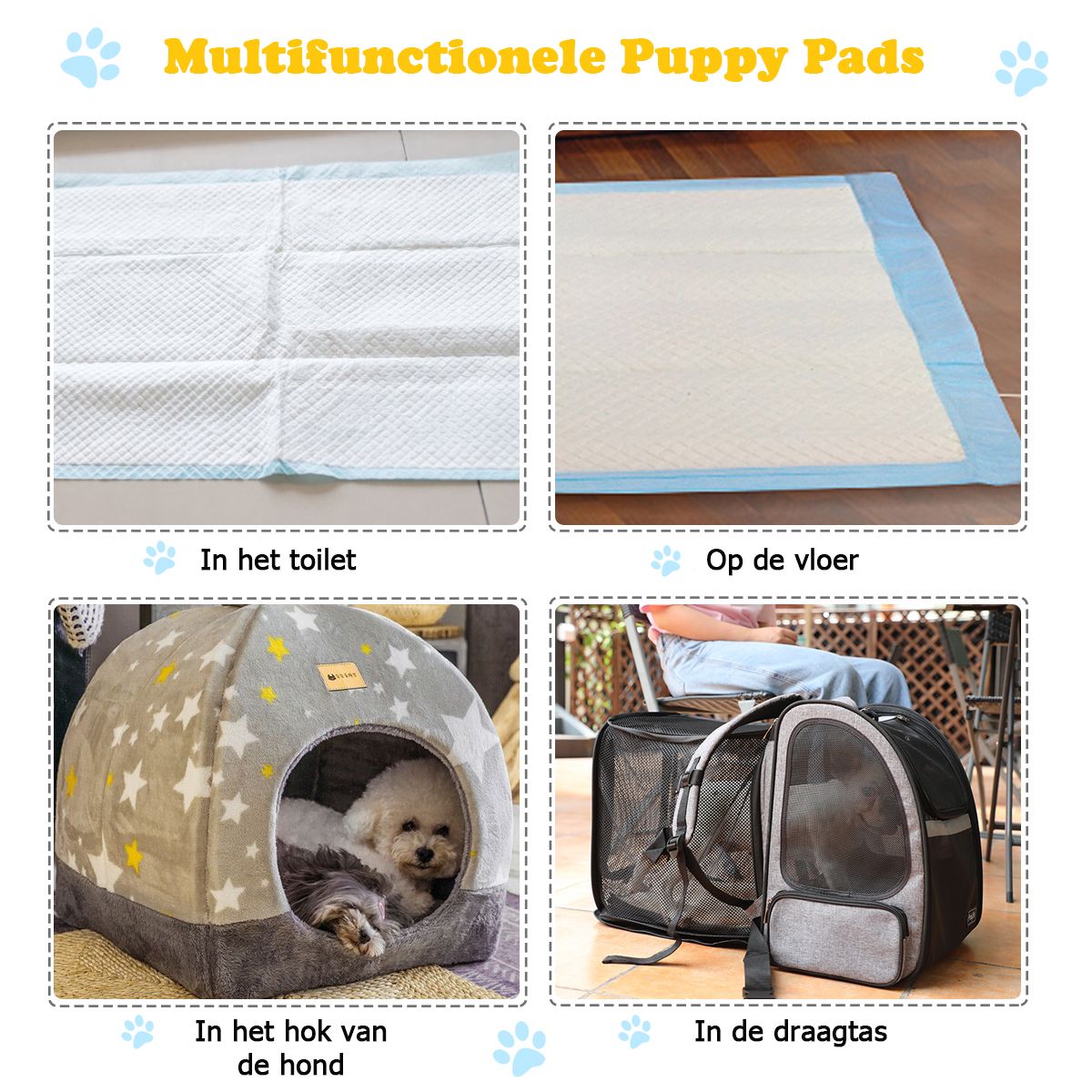 Coast Wegwerp Trainingsmatjes voor Honden - 100 stuks - Lekvrij - 5 Laags - 60 x 90 cm